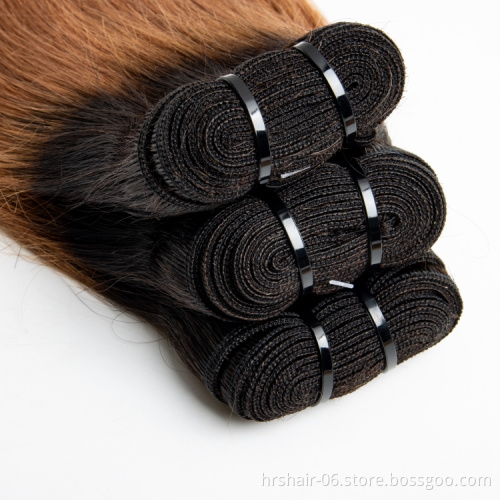 10A Woman Hair Extension Mink Cuticle Aligned Raw Brazilian Virgin Straight Human hair Bundles with Frontal Closure